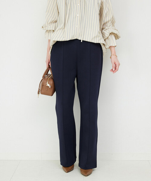 SLOBE IENA（スローブイエナ）の「ダンボールリラックスパンツ（その他パンツ・レディース・ブラック/ネイビー・40/38/36）」の16枚目の写真