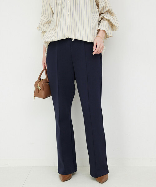 SLOBE IENA（スローブイエナ）の「ダンボールリラックスパンツ（その他パンツ・レディース・ブラック/ネイビー・40/38/36）」の17枚目の写真