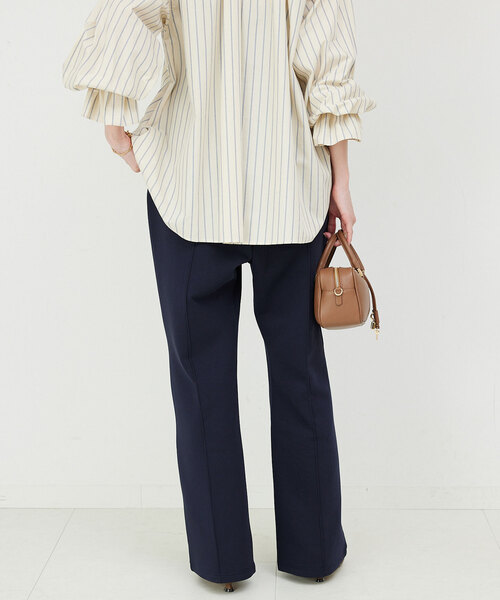 SLOBE IENA（スローブイエナ）の「ダンボールリラックスパンツ（その他パンツ・レディース・ブラック/ネイビー・40/38/36）」の19枚目の写真