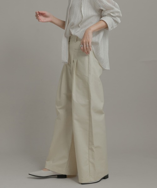 ★新品タグ付き★☆URBAN RESEARCH Sonny Label☆パンツ セール】タックワイドパンツ（その他パンツ）｜URBAN RESEARCH