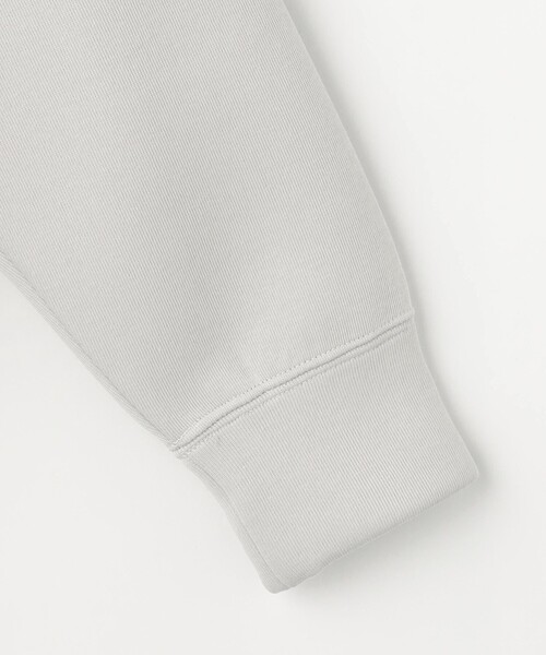 green label relaxing(グリーンレーベルリラクシング)の「ダンボール ハーフジップ フーディ パーカー(パーカー・メンズ・ライトグレー/ブラウン/ネイビー・M/L/S/XL)」の18枚目の写真