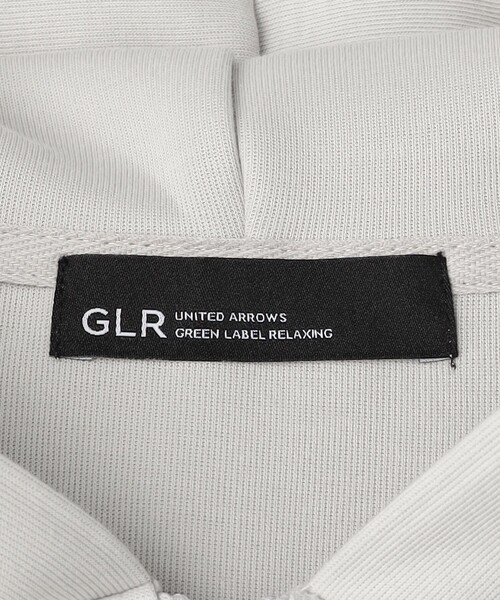 green label relaxing(グリーンレーベルリラクシング)の「ダンボール ハーフジップ フーディ パーカー(パーカー・メンズ・ライトグレー/ブラウン/ネイビー・M/L/S/XL)」の7枚目の写真