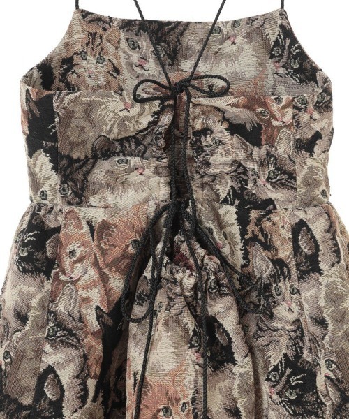 Green　Parks（グリーンパークス）の「■高橋愛×GreenParksゴブランキャミ（キャミソール・レディース・その他/ブラック・FREE）」の11枚目の写真