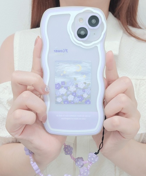 【Maison Clair】ブルーラグーン iPhone スマホケース 関送込 Maison Clair】ブルーラグーン iPhone スマホケース 関送込