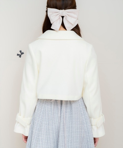 WILLSELECTION（ウィルセレクション）の「カットメルトンジャケット（その他アウター・レディース・ピンク/ライトグレー/オフホワイト/ブラック・FREE）」の17枚目の写真