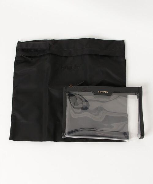 ANYA HINDMARCH Gym Bag in Black ECONYL regenerated Nylon アニヤハインドマーチ ジム バッグ（ボストンバッグ）｜ANYA HINDMARCH（アニヤハインドマーチ）