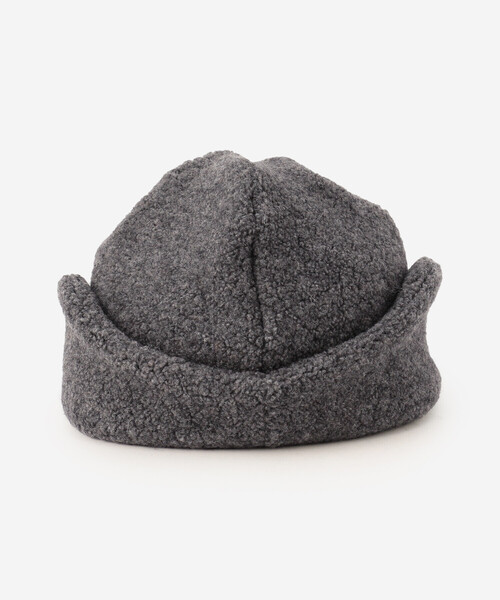 Bshop（ビショップ）の「cableami | フライトキャップ（ハット・レディース・グレー/ブラック/ベージュ・M）」の8枚目の写真