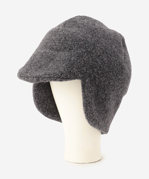 Bshop（ビショップ）の「cableami | フライトキャップ（ハット・レディース・グレー/ブラック/ベージュ・M）」の11枚目の写真