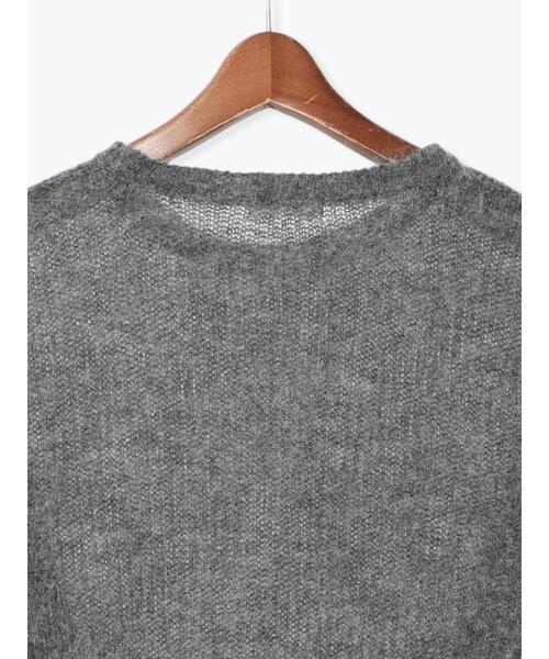 Te chichi（テチチ）の「オープンワークニットプルオーバー（ニット/セーター・レディース・チャコールグレー/ブラウン/ベージュ・F）」の15枚目の写真