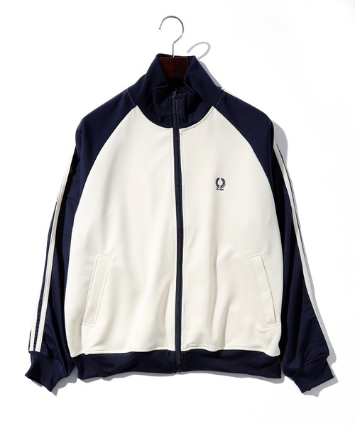 セール】ラグラン メンズライク トラックジャケット レディース