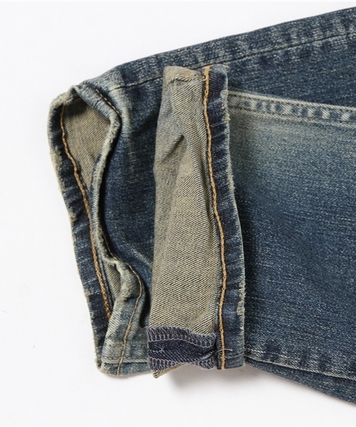 セール】ハイパーストレッチデザートヴィンテージ加工デニム（デニム