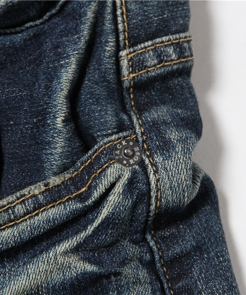 JACKROSE（ジャックローズ）の「ハイパーストレッチデザートヴィンテージ加工デニム（デニムパンツ・メンズ・インディゴブルー・L/M/S/XL）」の13枚目の写真