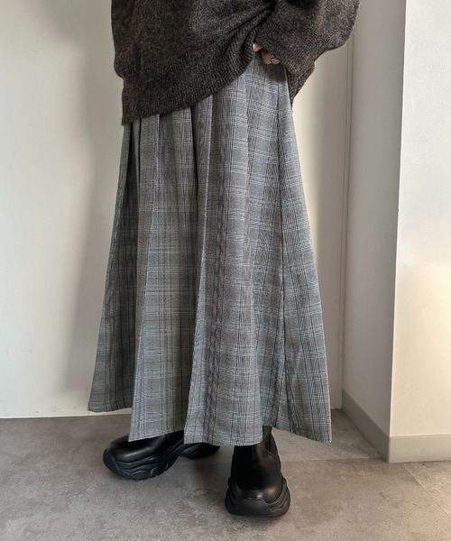 apres jour mignon(アプレジュールミニョン)の「アソートプリーツスカート【ZOZOTOWN限定アイテム】(スカート・レディース・ブラウン系その他/ダークブラウン/グレー/チャコールグレー/ベージュ系その他/グレー系その他/ベージュ系その他2/ブラック系その他2・MEDIUM/X-LARGE/SMALL)」の5枚目の写真