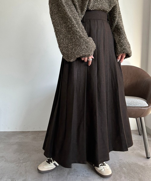 apres jour mignon(アプレジュールミニョン)の「アソートプリーツスカート【ZOZOTOWN限定アイテム】(スカート・レディース・ブラウン系その他/ダークブラウン/グレー/チャコールグレー/ベージュ系その他/グレー系その他/ベージュ系その他2/ブラック系その他2・MEDIUM/X-LARGE/SMALL)」の7枚目の写真