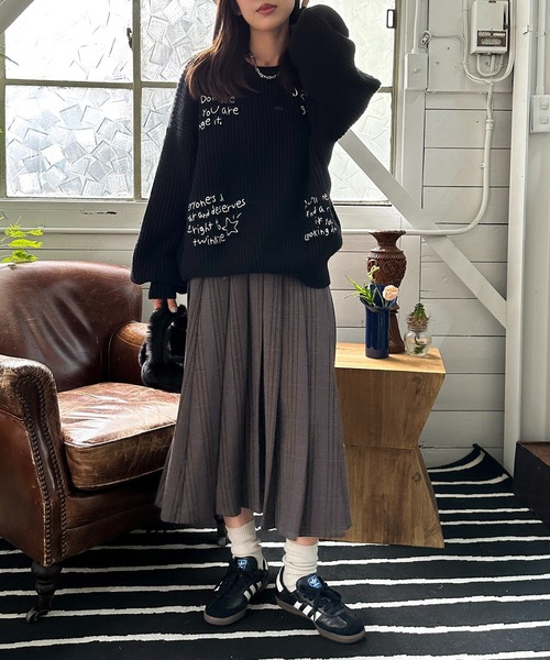 apres jour mignon(アプレジュールミニョン)の「アソートプリーツスカート【ZOZOTOWN限定アイテム】(スカート・レディース・ブラウン系その他/ダークブラウン/グレー/チャコールグレー/ベージュ系その他/グレー系その他/ベージュ系その他2/ブラック系その他2・MEDIUM/X-LARGE/SMALL)」の9枚目の写真