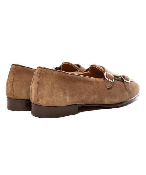 Berwick1707（バーウィック）の「Berwick バーウィック ダブルモンク 181 ゴム×レザーソール（ローファー・レディース・ブラック/ダークブラウン/ピンク/イエロー/ライトブラウン・38/39/37/36）」の8枚目の写真