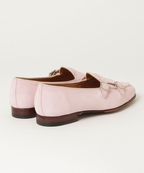 Berwick1707（バーウィック）の「Berwick バーウィック ダブルモンク 181 ゴム×レザーソール（ローファー・レディース・ブラック/ダークブラウン/ピンク/イエロー/ライトブラウン・38/39/37/36）」の9枚目の写真