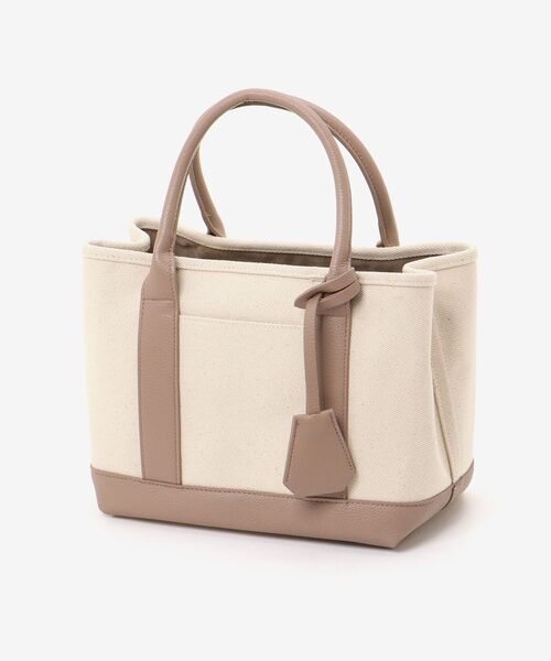 le.coeur blanc（ルクールブラン）の「パーテーショントート（トートバッグ・レディース・グレイッシュベージュ/ブラック・FREE）」の19枚目の写真