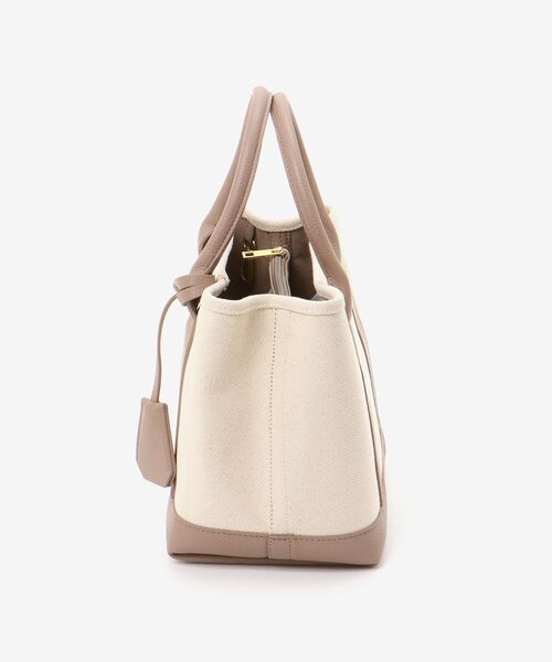 le.coeur blanc（ルクールブラン）の「パーテーショントート（トートバッグ・レディース・グレイッシュベージュ/ブラック・FREE）」の20枚目の写真