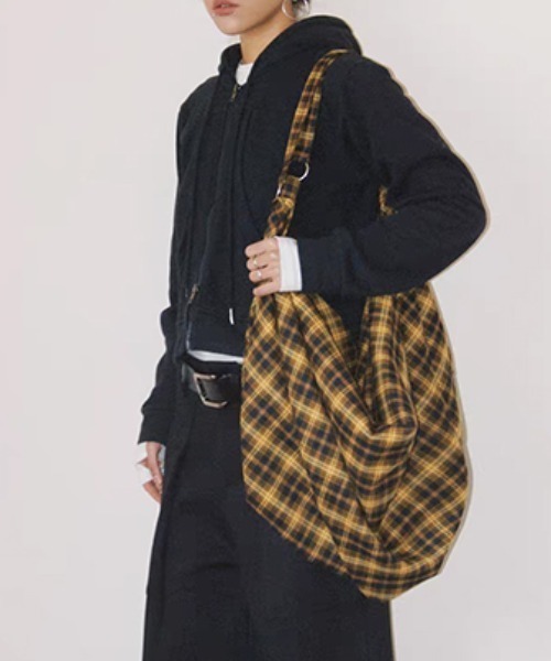 Vipoa（ヴィポア）の「3WAY チェックショルダーバッグ（ショルダーバッグ・レディース・ブラウン・FREE）」の18枚目の写真