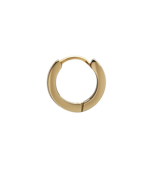JAM HOME MADE（ジャムホームメイド）の「【限定展開】F code リング フープ ピアス/ステンレス（金属アレルギー対応） メンズ レディース（ピアス（片耳用）・メンズ・ゴールド/シルバー/シルバー系その他/ゴールド系その他・ONE SIZE）」の4枚目の写真