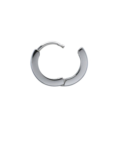 JAM HOME MADE（ジャムホームメイド）の「【限定展開】F code リング フープ ピアス/ステンレス（金属アレルギー対応） メンズ レディース（ピアス（片耳用）・メンズ・ゴールド/シルバー/シルバー系その他/ゴールド系その他・ONE SIZE）」の22枚目の写真