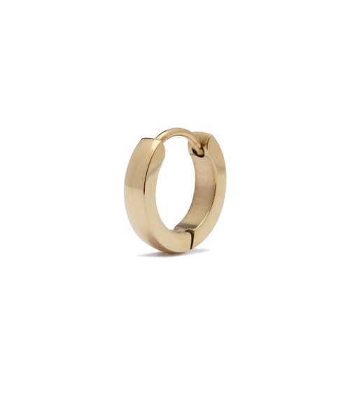 JAM HOME MADE（ジャムホームメイド）の「【限定展開】F code リング フープ ピアス/ステンレス（金属アレルギー対応） メンズ レディース（ピアス（片耳用）・メンズ・ゴールド/シルバー/シルバー系その他/ゴールド系その他・ONE SIZE）」の15枚目の写真