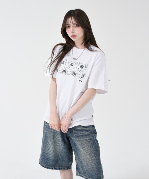 OY/オーワイ』PIXEL ART DOLLY TEE/ピクセルアートオードリー