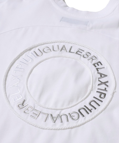 【1PIU1UGUALE3 RELAX】サークル Tシャツ 1PIU1UGUALE3 RELAX】サークルロゴTシャツ（Tシャツ/カットソー