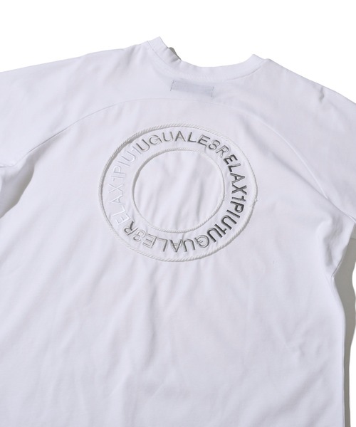 【1PIU1UGUALE3 RELAX】サークル Tシャツ 1PIU1UGUALE3 RELAX】サークルロゴTシャツ（Tシャツ/カットソー