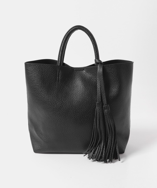 RODE SKO（ロデスコ）の「タッセル軽量2WAYシンプルトートバッグ（トートバッグ・レディース・ブラック/グレー系その他/ピンク系その他/ホワイト系その他/ベージュ系その他・ONE）」の19枚目の写真