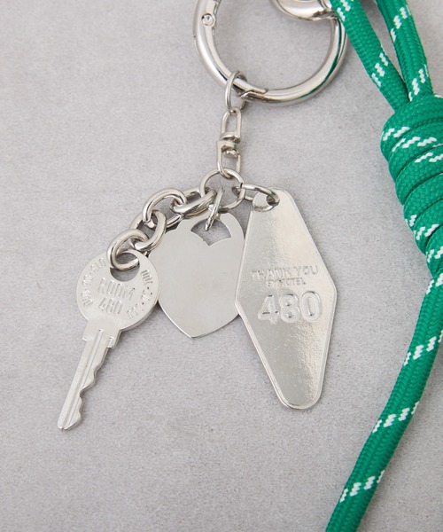 CIAOPANIC TYPY(チャオパニックティピー)の「【2025年S/S新作】アソートコードハートデザインキーホルダー(キーホルダー・レディース・ベージュ/グリーン/ピンク/ブラック・ONE SIZE)」の10枚目の写真