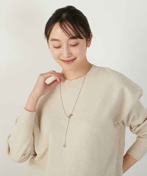 MELROSE claire（メルローズ クレール）の「【Y字ネックレス】（ネックレス・レディース・ゴールド・FREE）」の3枚目の写真