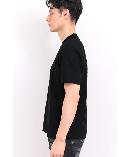 TORNADO MART（トルネードマート）の「TORNADO MART∴バイヤスアロークルーネック半袖カットソー（Tシャツ/カットソー・メンズ・ホワイト/ブラック・XXL/L/M/LL）」の13枚目の写真