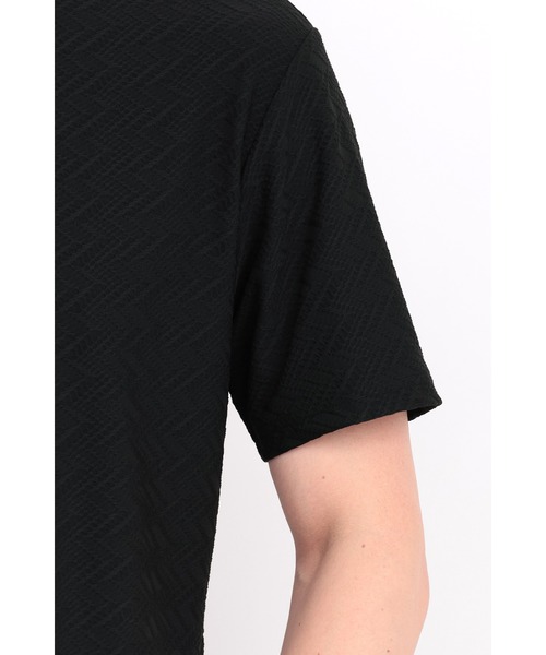 TORNADO MART（トルネードマート）の「TORNADO MART∴バイヤスアロークルーネック半袖カットソー（Tシャツ/カットソー・メンズ・ホワイト/ブラック・XXL/L/M/LL）」の16枚目の写真