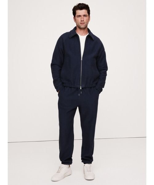 Banana Republic(バナナリパブリック)の「フレンチテリージョガーパンツ(スウェットパンツ・メンズ・ネイビー・S/XL/L/M)」の2枚目の写真