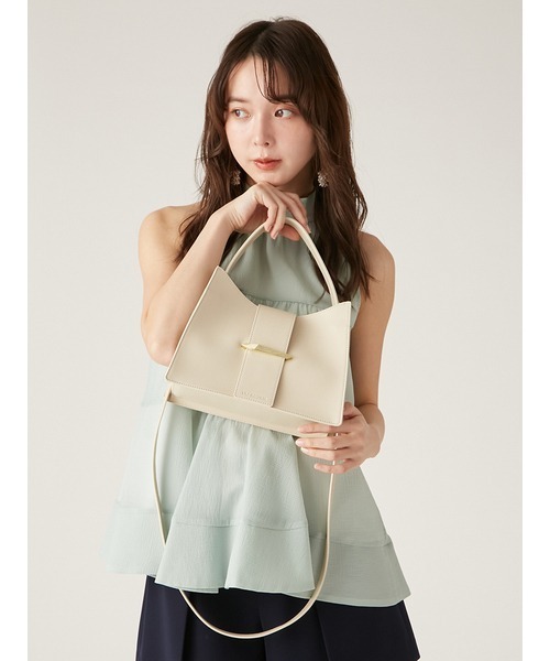 LiLy BROWN ゴッホ ひまわり ハンドバッグ　ショルダーバッグ セール】ショルダー付きワンハンドルバッグ（ショルダーバッグ