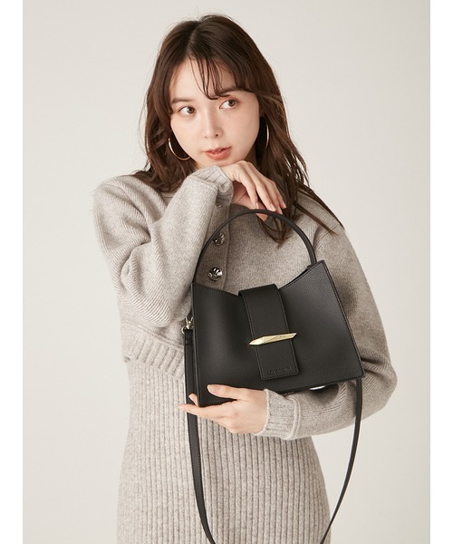 LILY BROWN美品ハンドバッグ ／ショルダー2wayバッグお得値下げ LILY BROWN】リリーベアの刺繡付き♡ショルダーバッグの高級感が