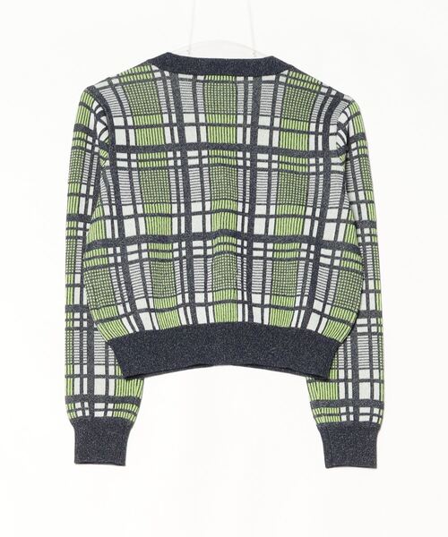 DOUBLE STANDARD CLOTHING(ダブルスタンダードクロージング)の「チェックジャガードニットカーディガン(カーディガン/ボレロ・レディース・チェック・36/38)」の12枚目の写真