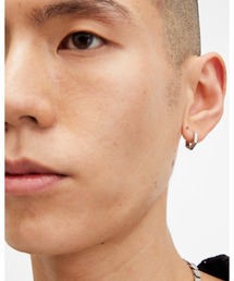 ALLSAINTS（オールセインツ）の「HEXAGON MINI HOOP EARRING | ヘキサゴン ミニ フープ イヤリング・ピアス（ピアス（片耳用））」