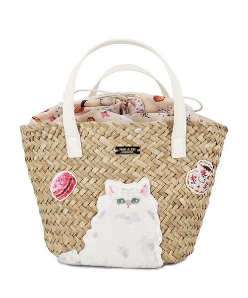 ポール&ジョー　ジプシー　カゴバッグ　今シーズン品 PAUL & JOE ACCESSOIRES（ポールアンドジョーアクセソワ）の