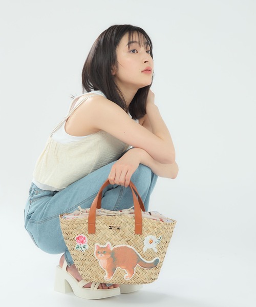 ポール&ジョー　ジプシー　カゴバッグ　今シーズン品 ポール&ジョー ジプシー カゴバッグ 今シーズン