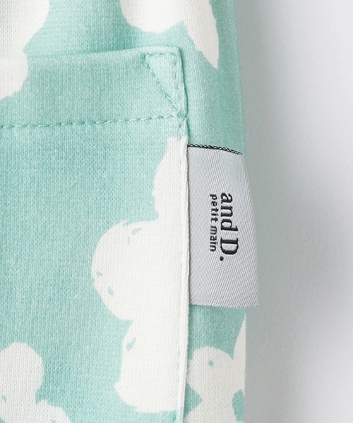 and D. petit main（アンドディープティマイン）の「【365D.】【防汚加工】デイリーガラフライスレギンス（レギンス/スパッツ・キッズ・ラベンダー/ブラック/サックスブルー/ライトグレー/ベージュ・140cm/130cm/120cm/100cm/110cm/90cm）」の19枚目の写真