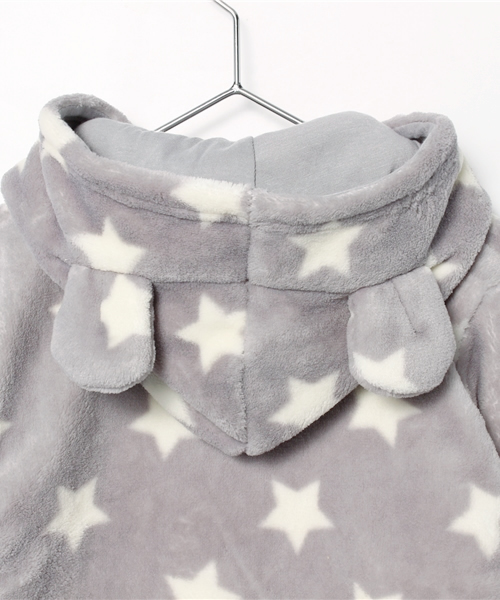 GLOBAL WORK（グローバルワーク）の「【キッズ】ミミツキボアZIPパーカー/568937（パーカー・キッズ・ホワイト系その他/ブラック/グレー・LARGE/MEDIUM/X-LARGE/SMALL）」の8枚目の写真