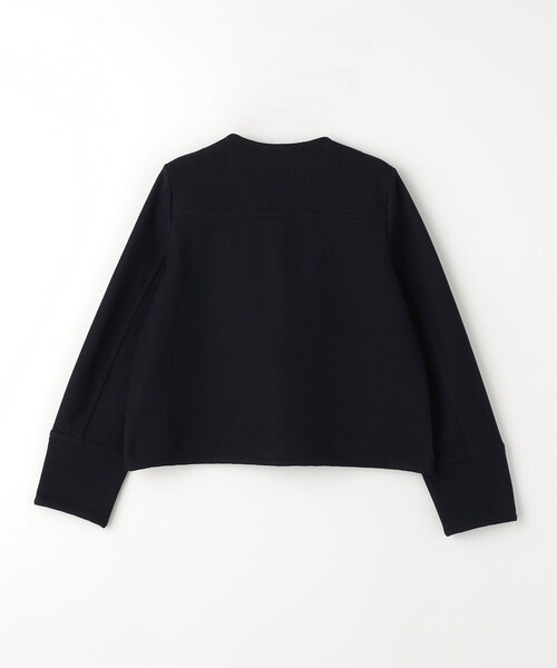 green label relaxing（グリーンレーベルリラクシング）の「ライトラッセル ジャケット ハオリ（カーディガン/ボレロ・レディース・オフホワイト/ネイビー/その他1・FREE）」の16枚目の写真