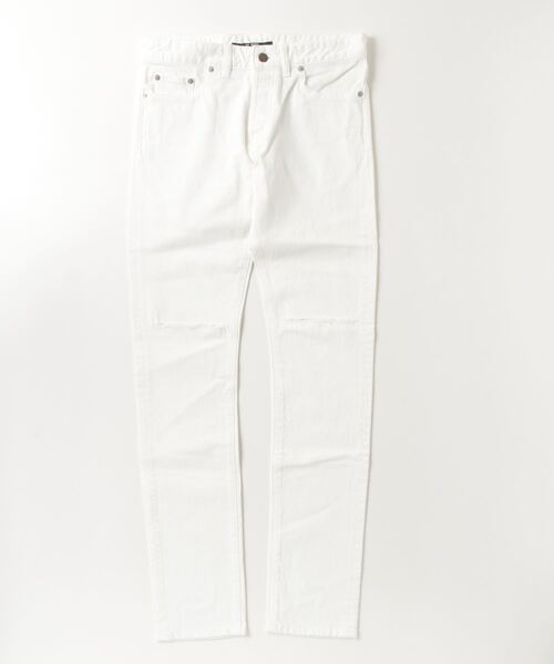 HL(エイチエル)の「【PH1】【HL(Mens)】WHITE DENIM SKINNY PANTS(デニムパンツ・メンズ・ホワイト・32/30/31)」の1枚目の写真