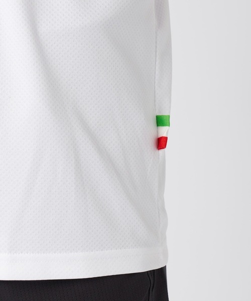 Kappa(カッパ)の「ITALIA 半袖ポロシャツ(ポロシャツ・メンズ・ネイビー/ホワイト/ブラック×ブラック/ブラック・MEDIUM/X-LARGE/LARGE)」の14枚目の写真