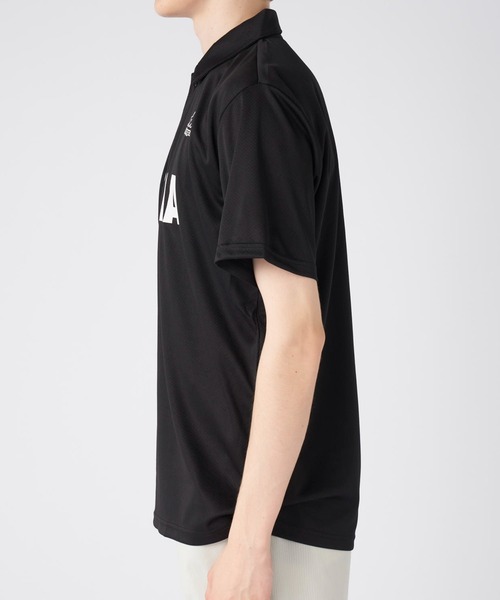 Kappa(カッパ)の「ITALIA 半袖ポロシャツ(ポロシャツ・メンズ・ネイビー/ホワイト/ブラック×ブラック/ブラック・MEDIUM/X-LARGE/LARGE)」の16枚目の写真