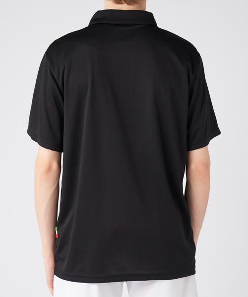 Kappa(カッパ)の「ITALIA 半袖ポロシャツ(ポロシャツ・メンズ・ネイビー/ホワイト/ブラック×ブラック/ブラック・MEDIUM/X-LARGE/LARGE)」の22枚目の写真