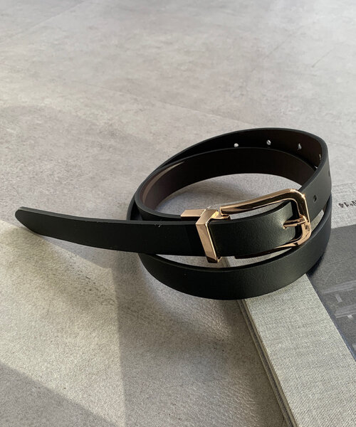 DouDou(ドゥドゥ)の「リバーシブルベルト(ベルト・レディース・ブラック/ブラウン・FREE)」の9枚目の写真